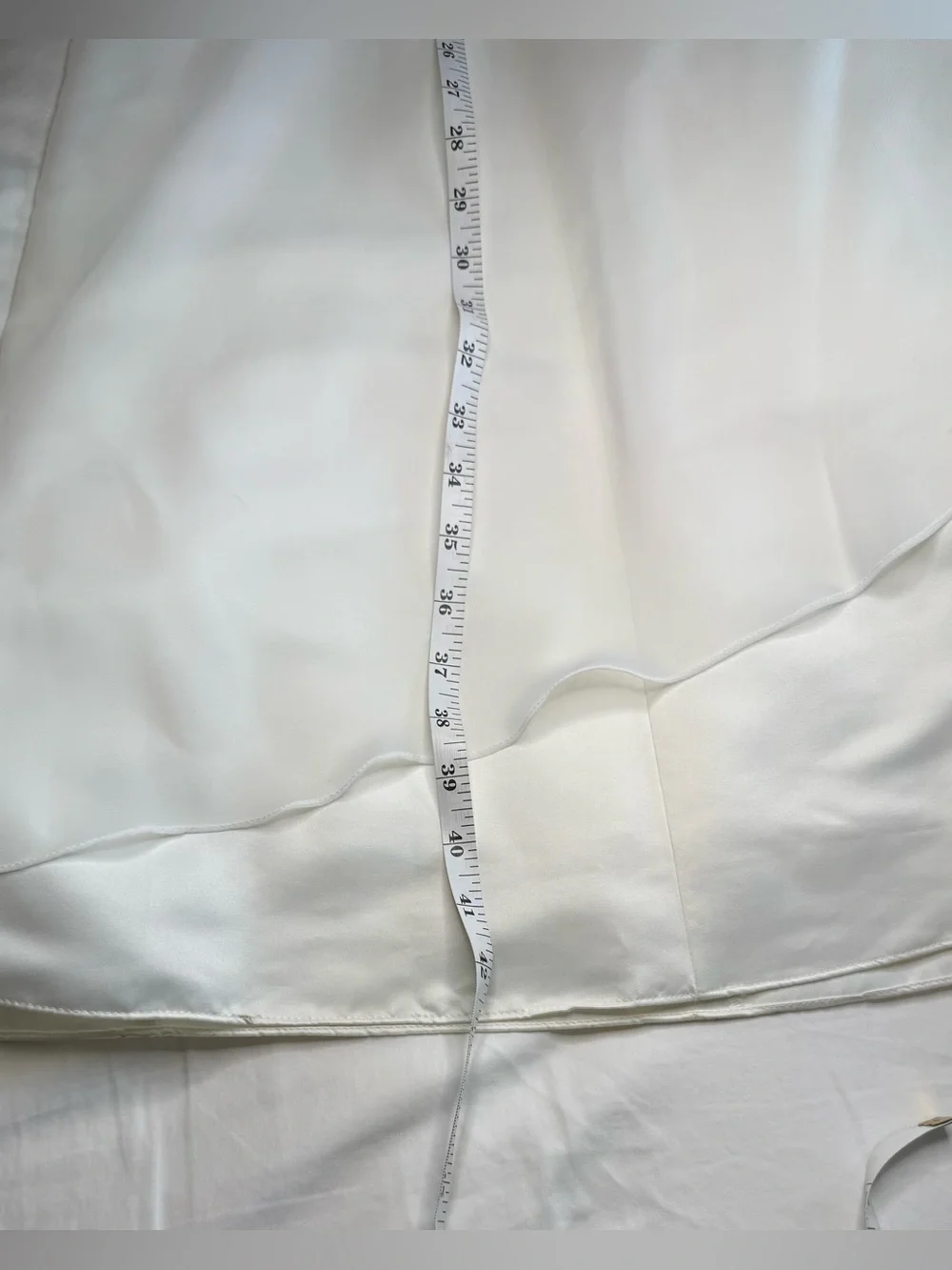 David's Bridal Ivory Flower/Communion Dress size 8 - Picture 9 of 11